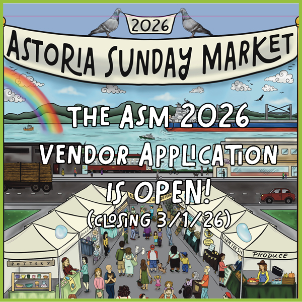 The Astoria Sunday Market accepting applications until Mar. 1